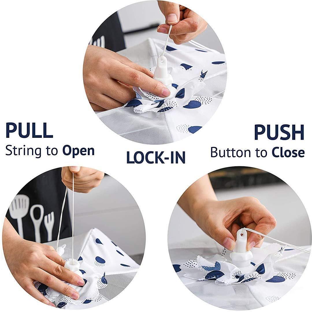 Reusable and Collapsible Food Cover Tent